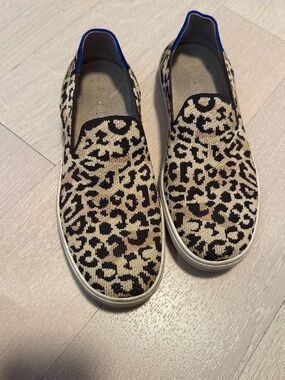 Rothy's The Original Slip On in Leopard Print